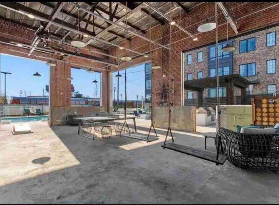 Swanky Atlanta Apartment Exterior foto